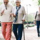 seniors walking with osteoarthritis