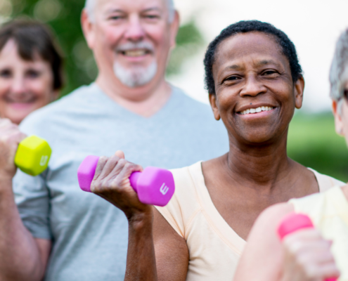 types of fitness exercises for seniors